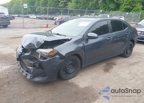 2017 Toyota Corolla Le z USA, uszkodzony, nr VIN 2T1BURHE1HC871797